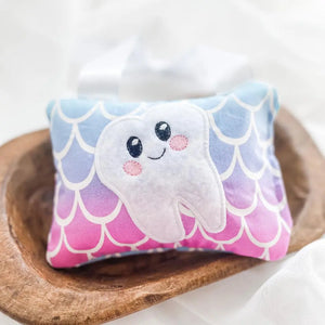 Mermaid Ombre Tooth Fairy Pillow