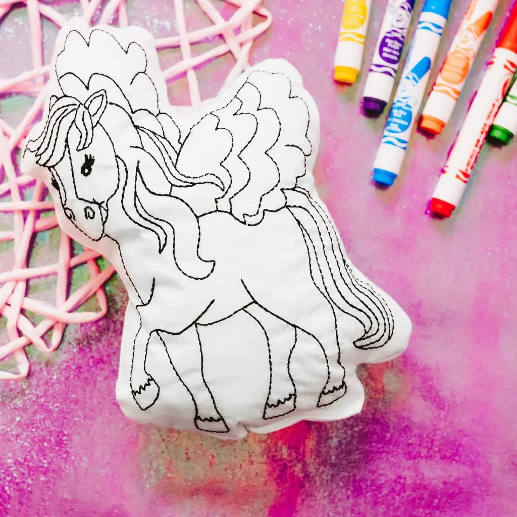 Pegasus Drawing For Kids Beautiful Unicorn Pegasus Coloring Pages Graphic  By MyCreativeLife