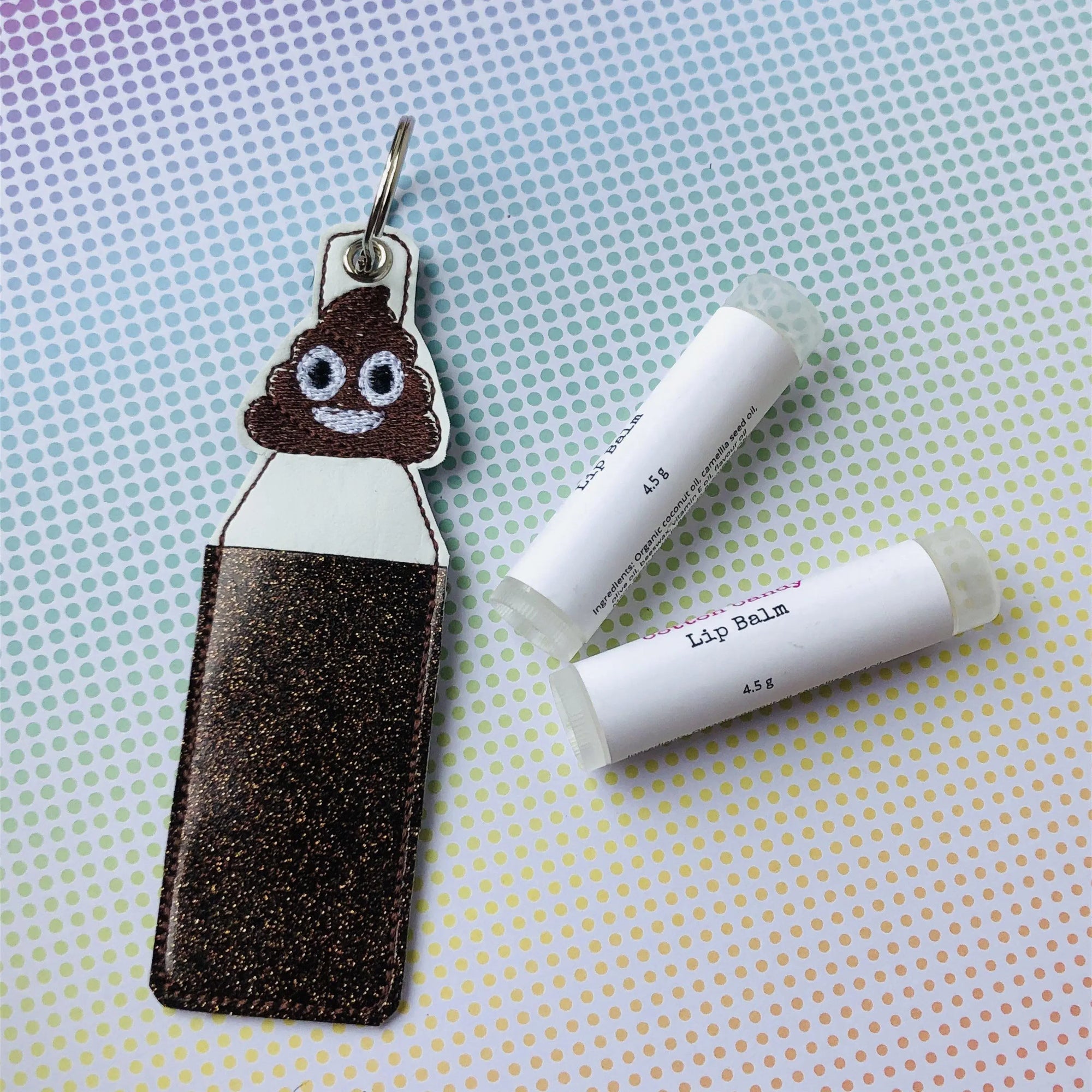 Poop Emoji Lip Balm Holder Tiny Owls Gift Co