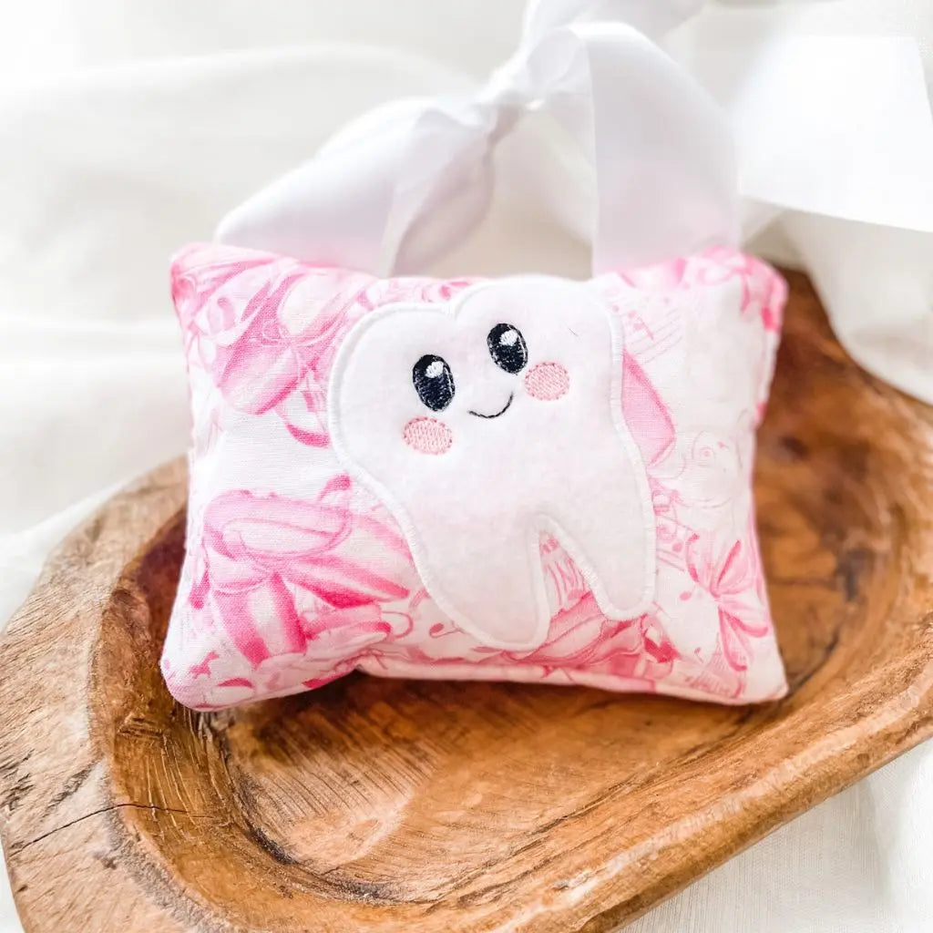 Ballet Tooth Fairy Pillow Tiny Owls Gift Co