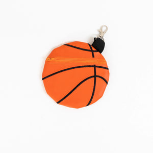 Basketball Zippered Pouch