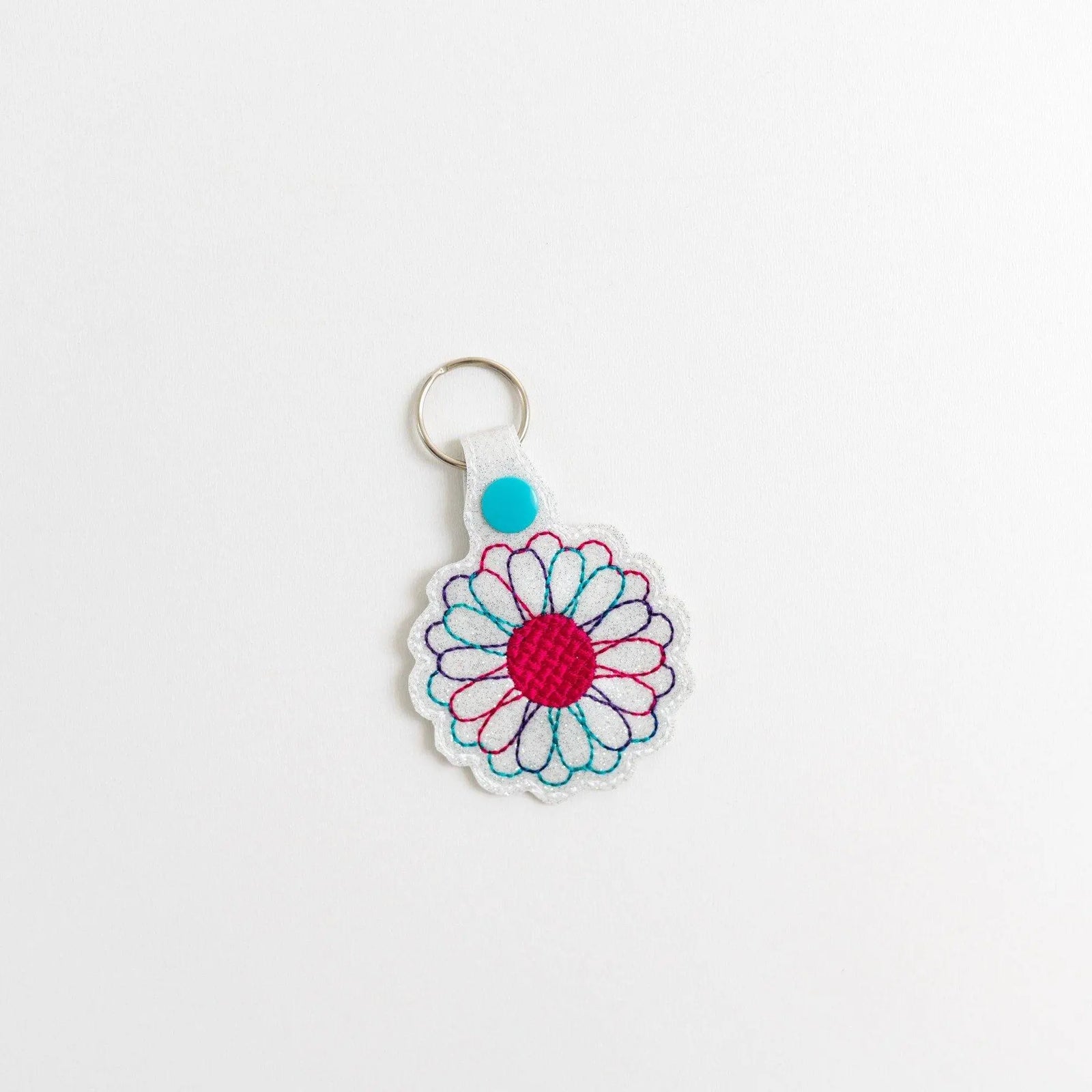 Cheery Daisy Keychain