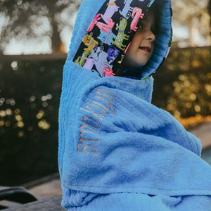 Doggy Days Toddler Hooded Towel