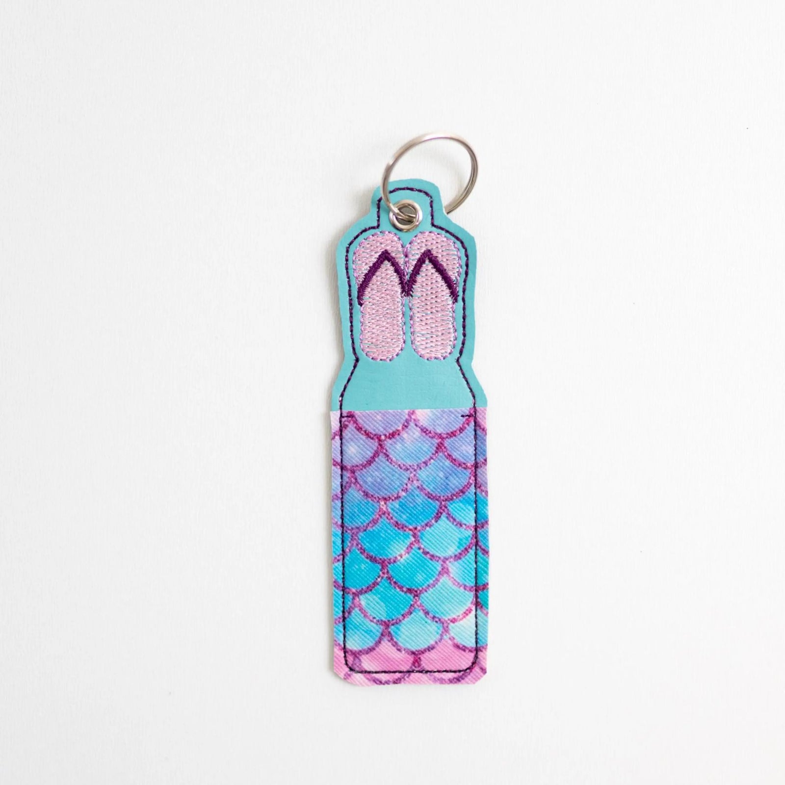 Mermaid Flip Flop Lip Balm Holder Tiny Owls Gift Co