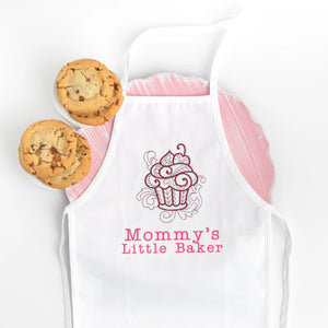 Mommy's Little Baker Apron for Kids Tiny Owls Gift Co