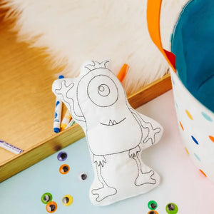 One Eye Monster Coloring Activity Kit