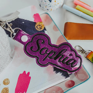 Personalized Name Keychain or Bag Tag