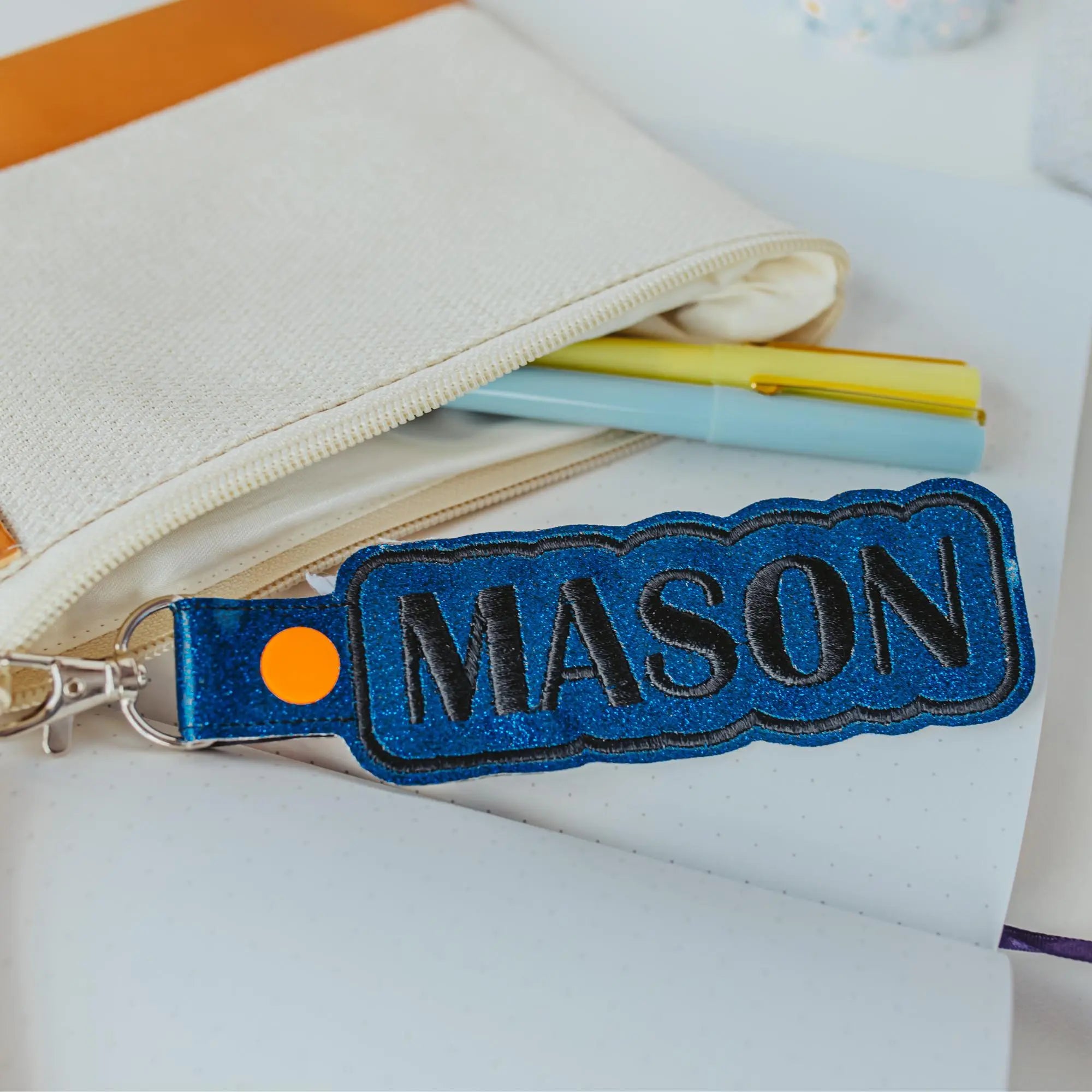 Custom Name Acrylic Keychain Personalised Frozen Keyring Keychain – Custom Name Or Word In Crystal Clear Acrylic, School Bag Tag Gift Crystal Clear Engraved Keychain Gift - Foto 10