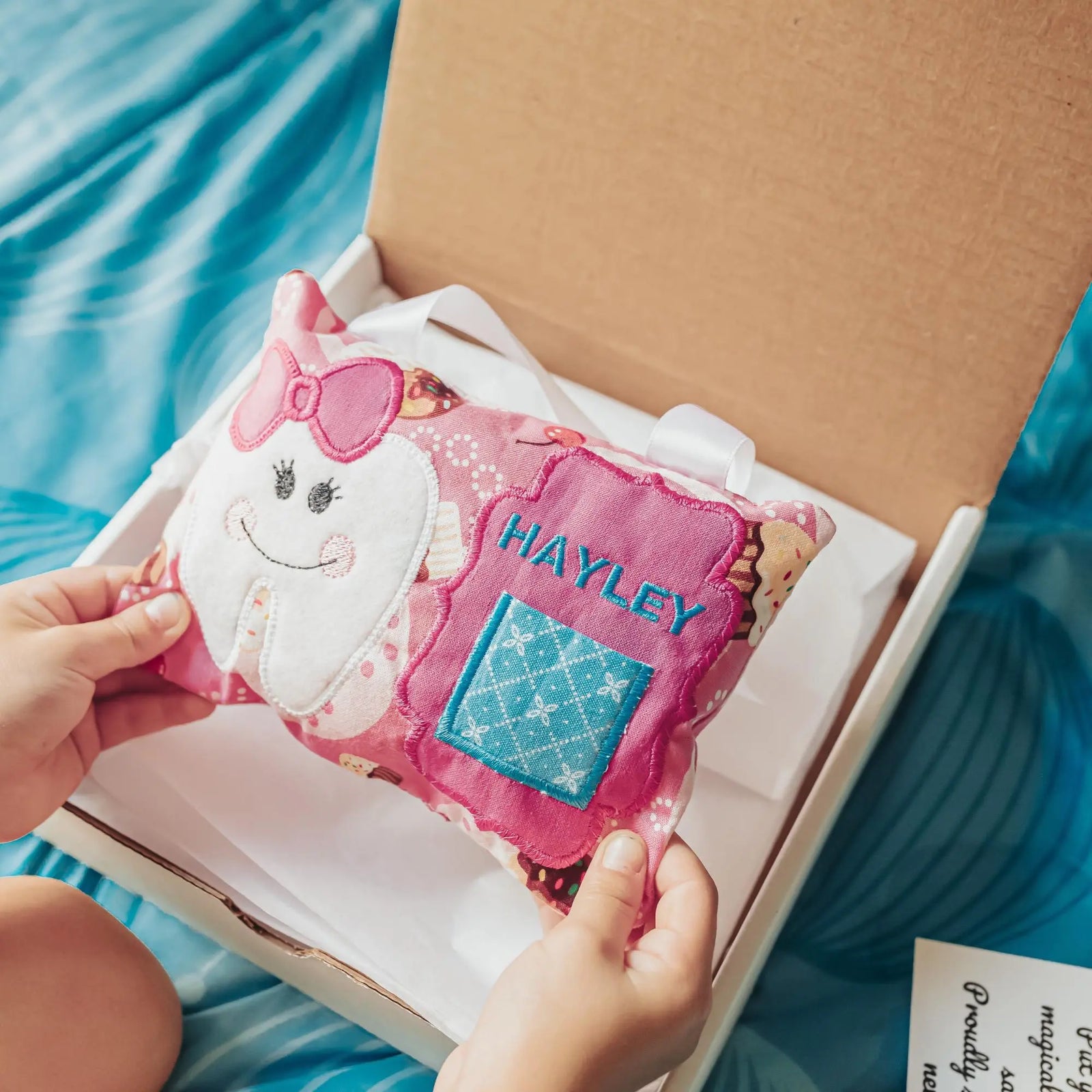 Pink Cupcake Tooth Fairy Pillow Tiny Owls Gift Co