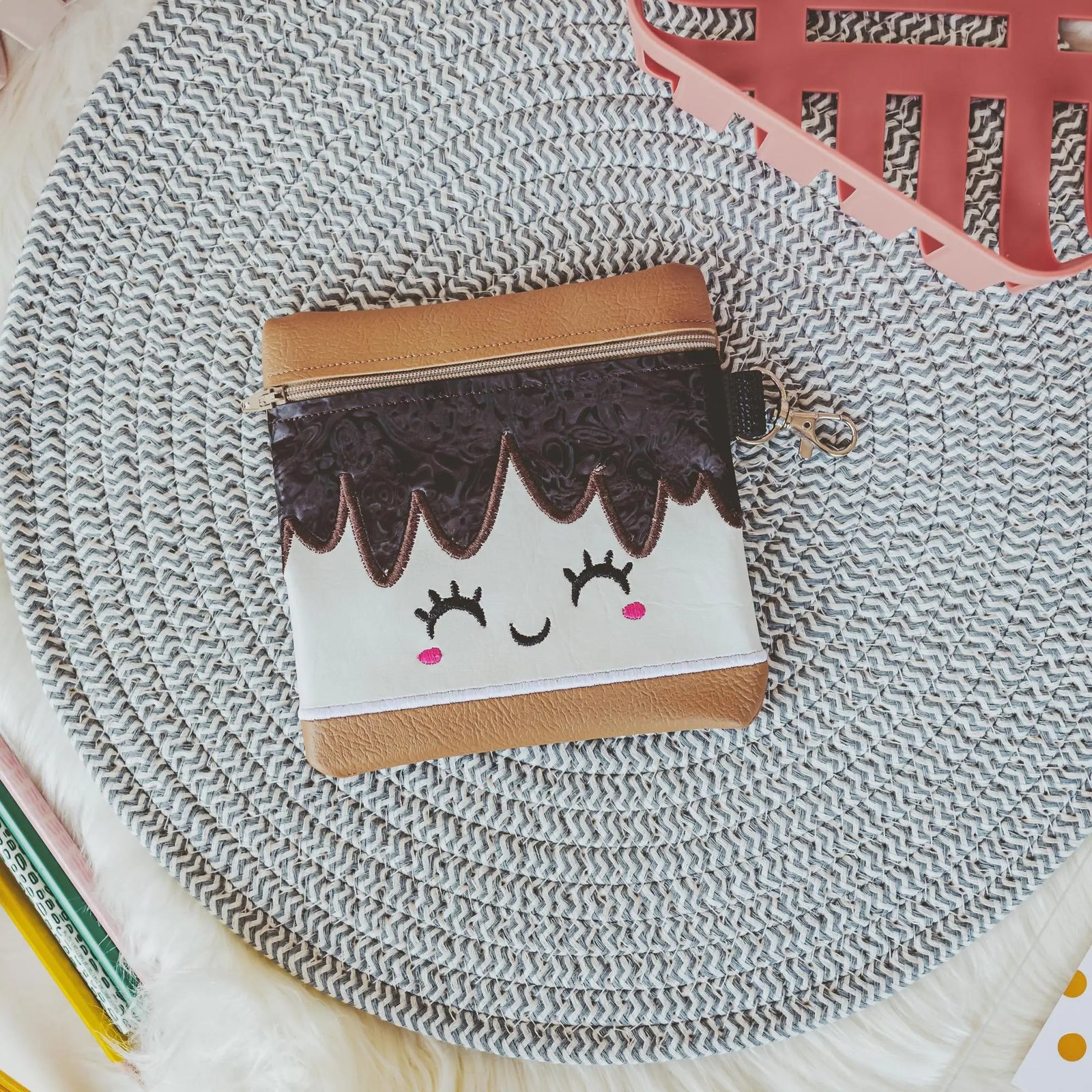 S'mores Zippered Pouch Tiny Owls Gift Co