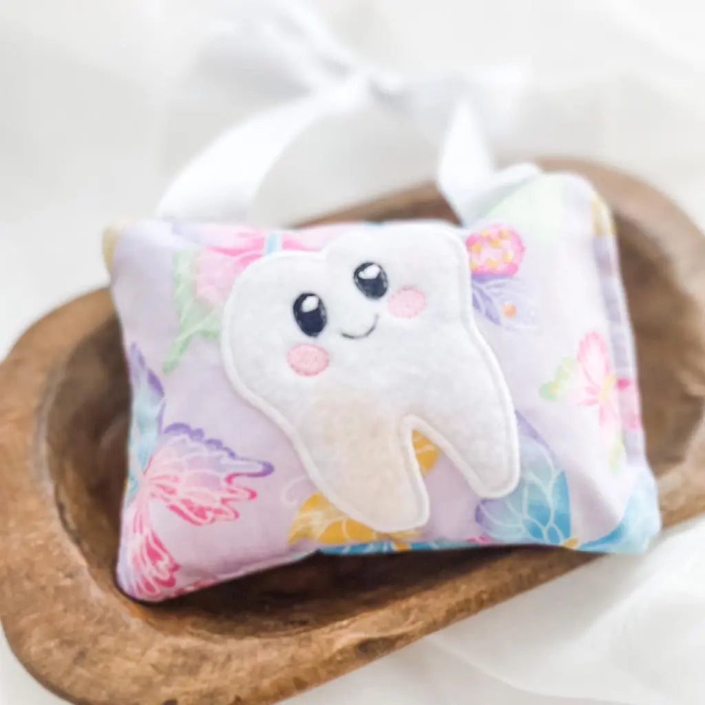 Sparkle Butterfly Tooth Fairy Pillow