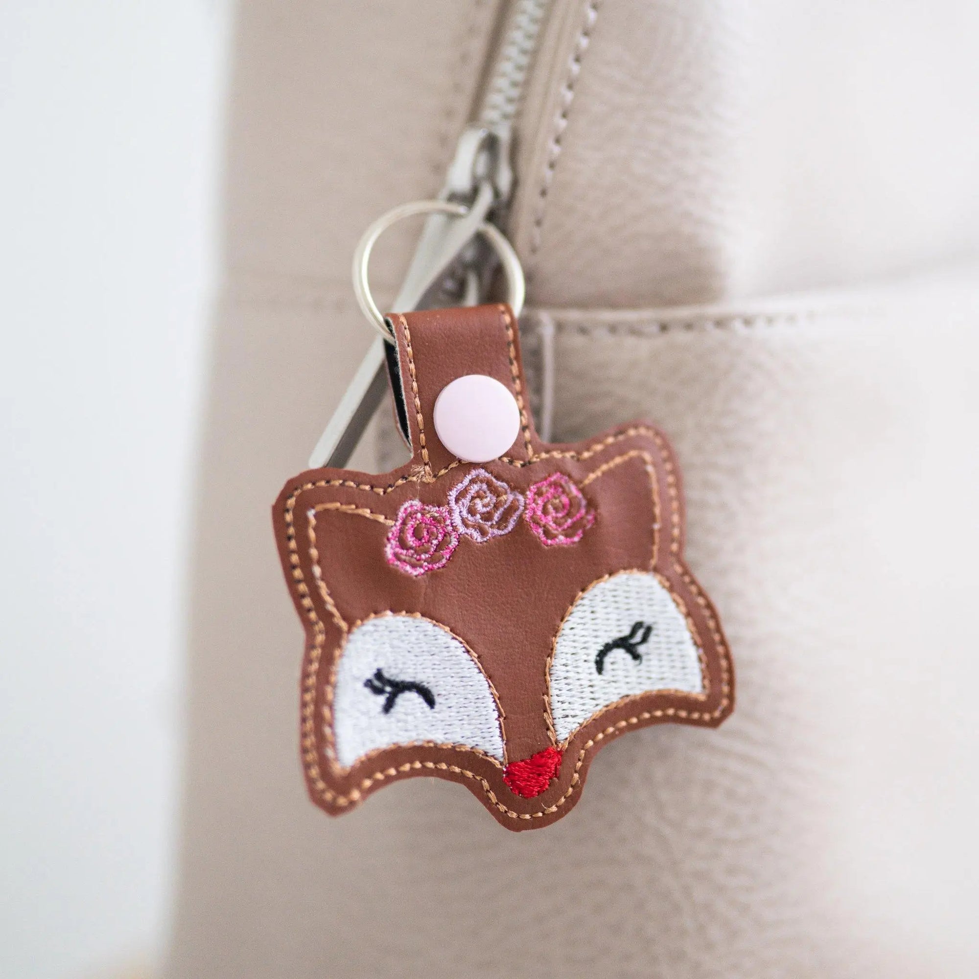 Sweet Fox Keychain Tiny Owls Gift Co