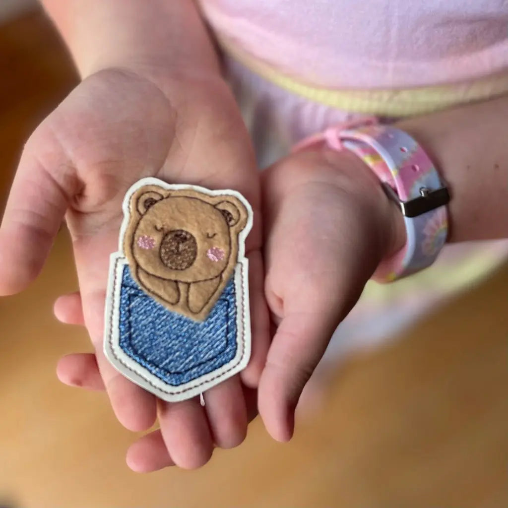 Teddy Bear Pocket Hug for Kids