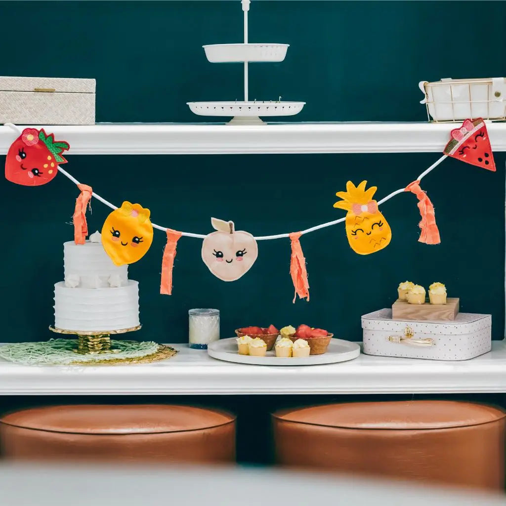 Tutti Frutti Party Banner Tiny Owls Gift Co