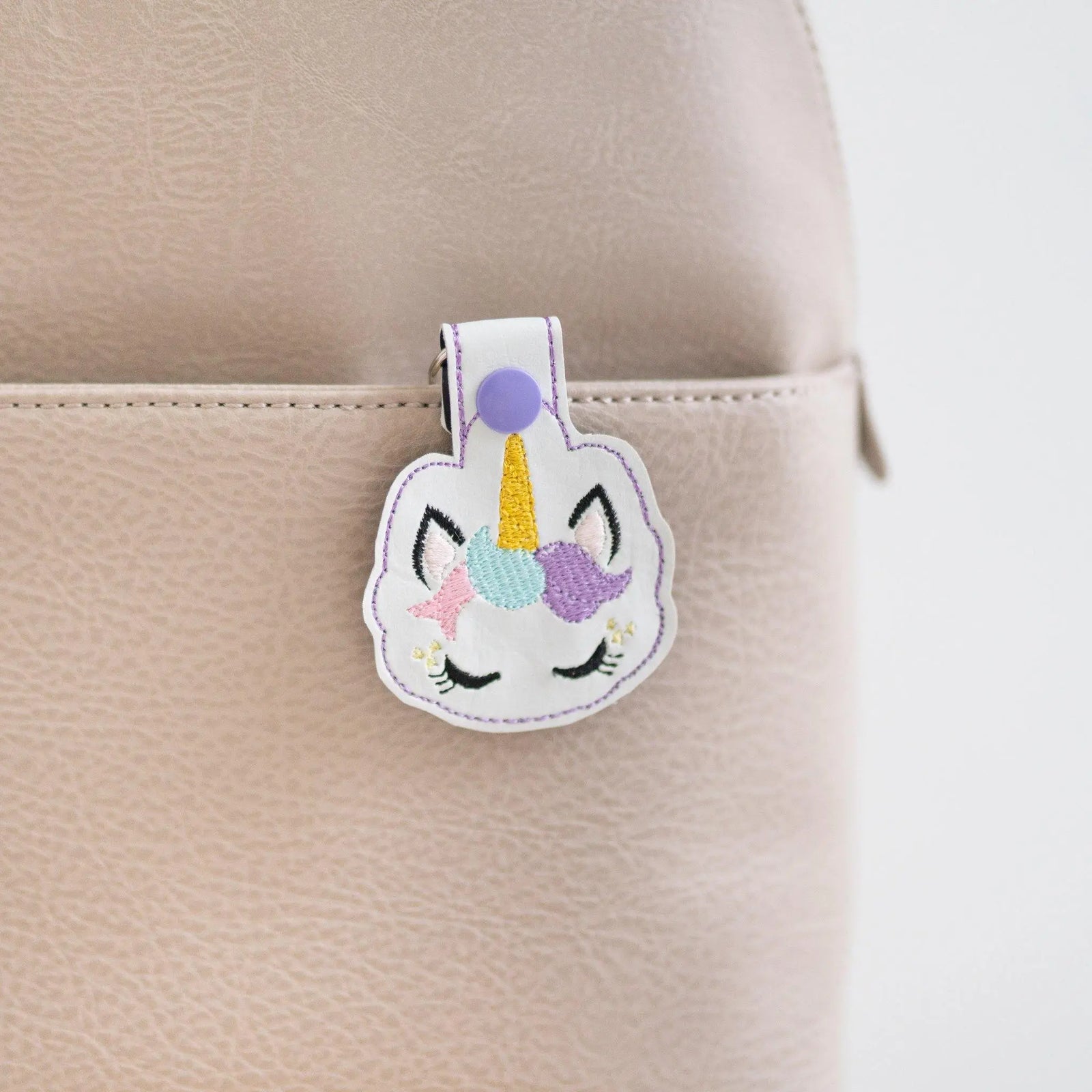 Unicorn Face Keychain