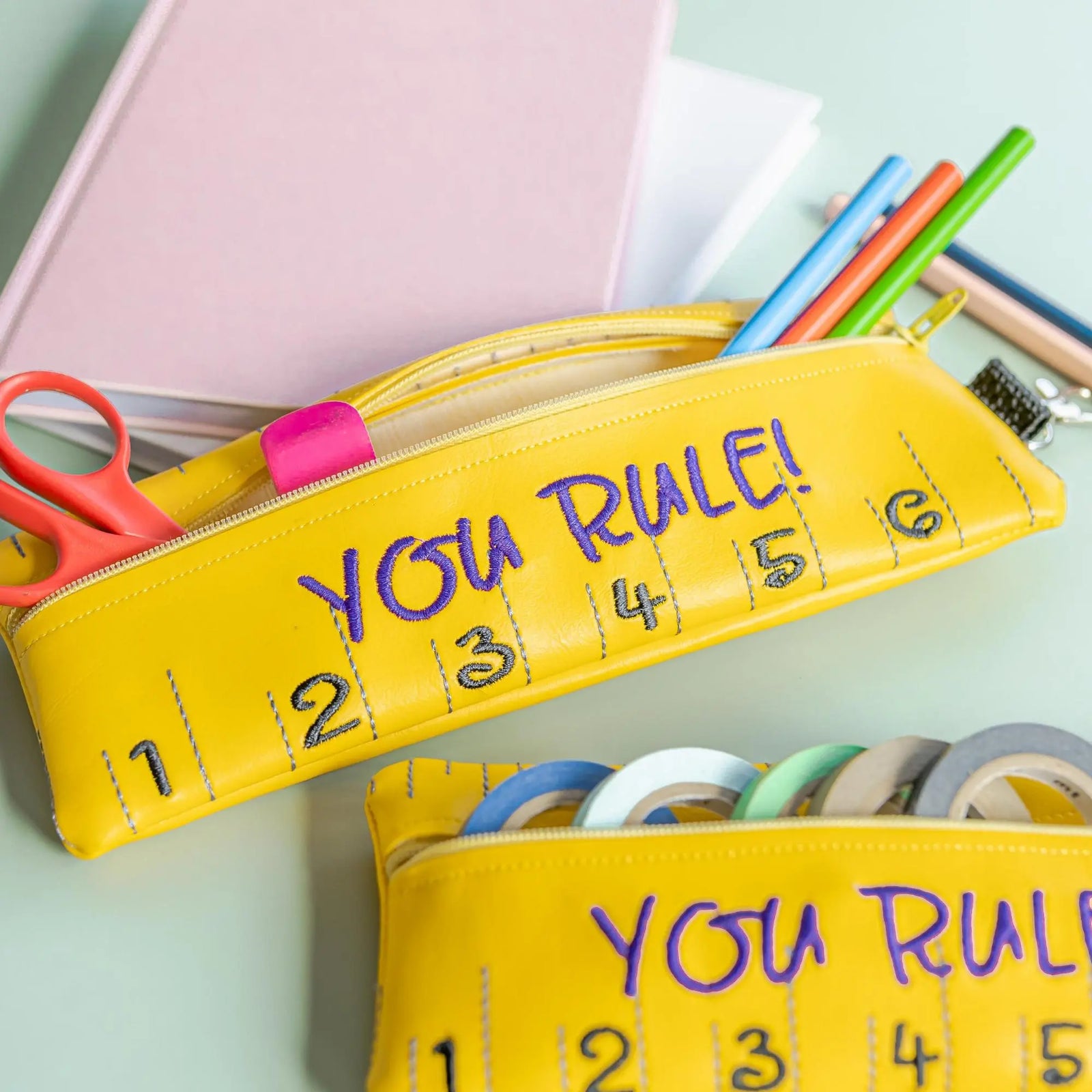 You Rule Ruler Pencil Case