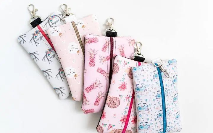 Zippered Tissue Keeper Tiny Owls Gift Co